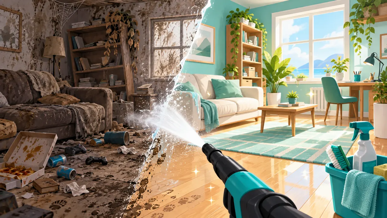 Игры про уборку в Steam: спокойные и мрачные