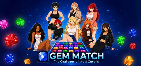 Gem Match: The Challenge of the 8 Queens
