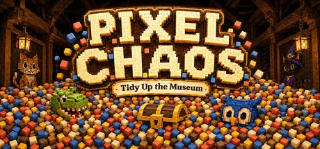 Pixel Chaos: Tidy Up the Museum